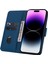 iPhone 14 Pro Max Deri Basılı Rhombus TeIefon Kılıfı (Yurt Dışından) 2