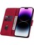 iPhone 14 Pro Max Deri Basılı Rhombus TeIefon Kılıfı (Yurt Dışından) 2