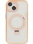 iPhone 15 Plus Şeffaf Kasa Tpu+Pc Görünmez Manyetik TeIefon Kılıfı (Yurt Dışından) 1