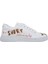 Kadın Vegan Deri Beyaz Sneakers - Mini Puppy Tasarım 3