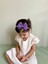 Lila Organza Bow Taç 5