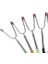 Gıda Sticks Şiş 5 Parça / Set Teleskopik Barbekü Çatal (Yurt Dışından) 4