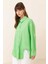 Boyfriend Poplin Gömlek Yeşil Y2413567_012 3