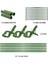 Bitki Saksı Kafesi-3 * 8 mm Çapında Tüpler 3 * Klipsler 6 * 8 mm Çapında ve 45 cm Uzunluğunda Dikey Çubuklar 9 * 30 cm Çapında Bağlantı Çubukları-Yeşil (Yurt Dışından) 2
