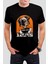 Köpek Baskılı Siyah Unisex Tişört C180 1