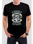 Gym Baskılı Siyah Unisex Tişört C201 1