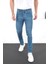 Erkek Likralı Denim Slim Fit Jeans 1