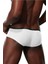 Beyaz Erkek Modal Torbalı Mini Paça Boxer 2
