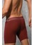 Bordo Erkek Modal Torbalı Uzun Paça Boxer 2