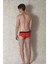 Kırmızı Erkek Modal Torbalı Mini Paça Boxer 2