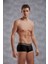 Siyah Erkek Modal Torbalı Mini Paça Boxer 1