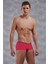Kırmızı Erkek Polyamid Mini Paça Boxer 1