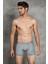 Green Grey Check Erkek Modal Torbalı Normal Paça Boxer 1