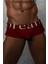 Bordo Erkek Modal Torbalı Mini Paça Boxer 1