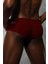 Bordo Erkek Modal Torbalı Mini Paça Boxer 2