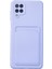 Samsung Galaxy M12 Kılıf Kelvin Kartvizitli Silikon - Lila 24051 1