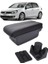 Volkswagen Golf 6 Delmesiz Vidasız Kol Dayama Kolçak Siyah Dikişli 1