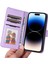 iPhone 14 Pro Max Max Katlanabilir Stant Çıkarılabilir Deri TeIefon Kılıfı (Yurt Dışından) 5