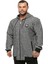Oversize Kapşonlu Spor Ceket Dokulu Eşofman Üstü Bgsm 3643 1