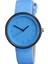 Unisex Çift Katmanlı Yuvarlak Kumaş Bant Quartz Kol Saati Blue (Yurt Dışından) 1
