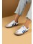 Bağcıklı Comfort Taban 3 Şeritli Kadın Sneaker 001-1009-24BEYAZMAVI 1