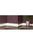 By Istanbul Yalı Serisi 25 mt Lake Beyaz LED Kanallı Süpürgelik 12CM Pvc Beyaz Ld 12 Beyaz 3
