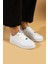 Bağcıklı Comfort Taban Şeritli Kadın Sneaker 001-1005-24 1