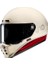 V10 Tami Mc1 Kapalı Motosiklet Kaskı Krem Kırmızı 1