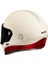 V10 Tami Mc1 Kapalı Motosiklet Kaskı Krem Kırmızı 3
