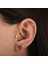 Yakut Taşlı Altın Tragus Piercing 5