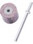 20 Adet 15MM Zımpara Bandı Tekerlek Diski 80/120/240/320/600GRIT Dremel Için Rotarytools (Yurt Dışından) 4