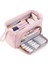 Ww Büyük Kapasiteli Kalem Kutusu 22 x 9,5 x 12CM - Pembe (Yurt Dışından) 1
