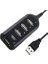 Cbtx Beyaz USB 2.0 Hi-Speed ​​4-Port Splitter Hub Adaptör Için Pc Bilgisayar (Yurt Dışından) 3