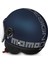 Momodesing Fgtr Evo Mono Matt Blue Silver Açık Kask 3