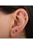 0.05 Karat Yıldırım Pırlanta Tragus Piercing 5