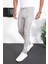 Slim Fit Chino Keten Pantolon 1