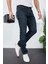 Erkek Likralı Denim Regular Fit Jeans 5