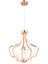 Camelia Gold Kaplama 3 Renkli 50 Watt Ledli Modern Tasarım Oturma Odası,genç Odası,yatak Odası,salon Sarkıt LED Avize 2
