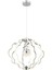 Sheila Krom Kaplama 3 Renkli 41 Watt Ledli Modern Tasarım Oturma Odası,genç Odası,yatak Odası,salon Sarkıt LED Avize 3