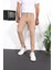 Erkek Slim Fit Paça Lastikli Kargo Pantolon 4