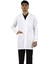 Gömlek Yaka Orta Boy Beyaz Erkek Doktor Öğretmen Hemşire Laboratuvar Önlüğü 1