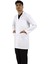 Gömlek Yaka Orta Boy Beyaz Erkek Doktor Öğretmen Hemşire Laboratuvar Önlüğü 2