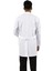 Gömlek Yaka Orta Boy Beyaz Erkek Doktor Öğretmen Hemşire Laboratuvar Önlüğü 3