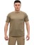 Yakasız Kısa Kol Tactical T-Shirt - Tişört 1