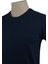 Sıfır Yaka Düz Slim Erkek T-Shirt 1