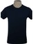Sıfır Yaka Düz Slim Erkek T-Shirt 2