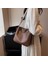 Yeni Moda Geniş Omuz Askılı Crossbody Çanta Moda Tek Omuz Kova Çanta Küçük Kare Çanta (Yurt Dışından) 1