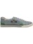 Erkek Vegan Deri Mavi Sneakers - Play Again Tasarım 4