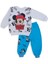 Erkek Bebek Mickey Mouse Baskılı Şapkalı Alt Üst 2'li Takım 1