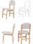 Ege Sandalye Avanos Ahşap Mdf Açılır Mutfak Masası Takımı - 70X120+30 cm 3